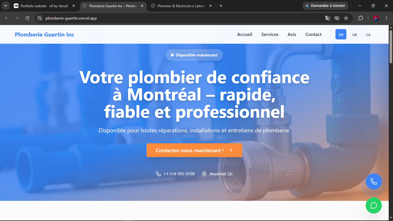 Plomberie Guertin