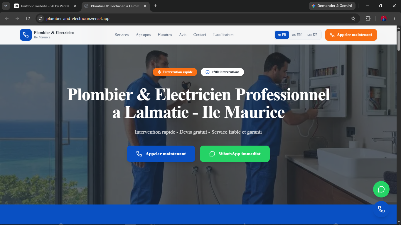 Plumber & Electrician